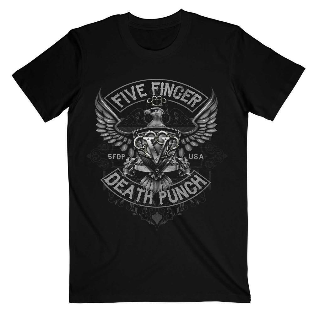 Five Finger Death Punch Unisex T Shirt Howe Eagle Crest